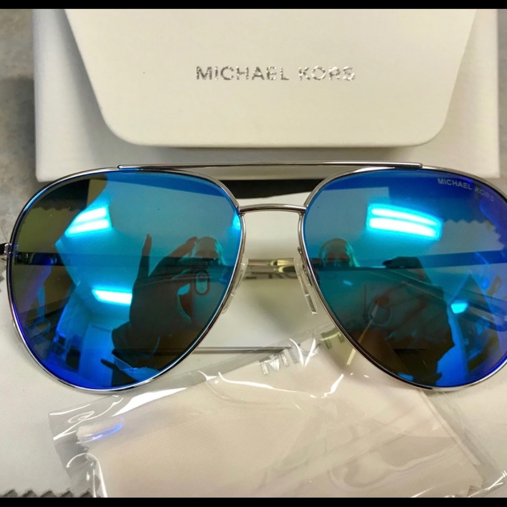 Michael Kors Rodinara Blue aviators